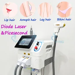 Super Hair Removal 808NM DIODE LASER PICOSECOND Q SWITCE DRAMT TATTO NOTPMENT REMOVER