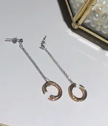 Diseñador Collar para mujeres Anillos triples triple colgante de alta calidad tres anillos Lucky Girl Classic Toker Steel Jewellry Mejor regalo