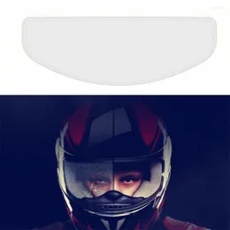 Motorcycle Helmets Universal Full Face Helmet Shield Anti Fog Film Clear Visor Lens Insert Resistant Waterproof Sticker