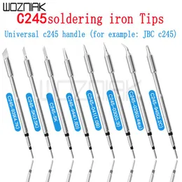 Schroevendraaier Universal JBC C245 TIP DE IRON SOLDA TIPT T245A GRIP DE SOLDAÇÃO DE SOLDA TOLA COMPATÍVEL COM JBC T245 e UD1200 Solding Station