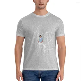 Herrpolos nacho libre nucleus klassisk t-shirt t-shirt för män sportfan t-shirts tees svart