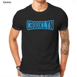 Męskie koszulki hurtowe crooklyn unisex heather prism T-shirt biały ponadwymiarowy kawaii dla chłopca ubrania mężczyzn 100662