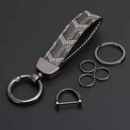 Designer Luxury Key Chain Keychain Leather Top Quality Keychains Men Kvinnor med Box Accessory Key Pouch Keyring Keychains Designer 733 206 188 261