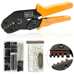 Tang DuPont Terminals Crimping Tools SN2 Pliers Set XH2.54 SM Plug Spring Clamp For JST ZH1.5 2.0PH 2.5XH EH SM Boxed Connector Kit