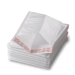 Torby pocztowe 100 szt. Biała pianka koperta Różne specyfikacje pocztowe wyściełane z pęcherzykiem pocztą 230428