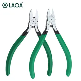 Tang LAOA 5 Inch Electrical Scissors CrV Diagonal Pliers Iron Wire Copper Wire Cutters With Laborsaved Spring