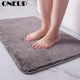 Paspaslar Oneup kapalı banyo halı nonslip banyo seti emici kir yakalayıcı banyo zemin paspaslar mikrofiber ev halı banyosu paspas