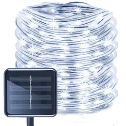 Strings LEDs 10M Solar-Kupferröhrenlicht 8-Funktions-Beleuchtung im Freien wasserdichter String-Garten-Park-dekorativer LED-StreifenLED