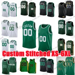 Individuell genähtes XS-6XL Basketballtrikot Jayson Al Tatum Horford Payton Pritchard Sam Hauser Luke Kornet Blake Griffin Davison Justin Champagnie Kabengele