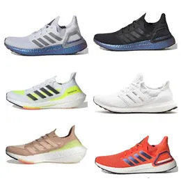 Ny ankomst DNA Web UltraBoost 19 UB Designer Running Shoes For Mens Womens Pulse Aqua Black Purple Green Bred Grey Orange Carbol Blue Sports Sneakers Trainers From