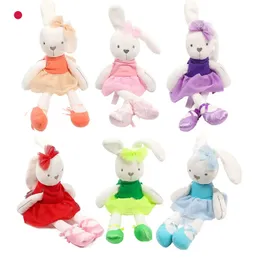 42 cm Cartoon Easter Rabbit Plush Animals Rabbit Toys Baby Children Soft Plush Doll Girl Sleeping Toys