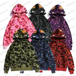 kvinnor herr 5A 2023 Designer kamouflage hoodies mode pa tryck ape wgm hoodie paris cardigan klassisk vinter Plyschrock tröja