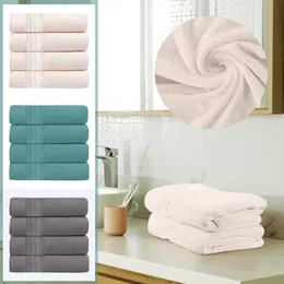 Towel Premium Quality Cottonnon-fading Towels Soft And Absorbent 4pcs Jacquard For Home El Beauty Salon #4