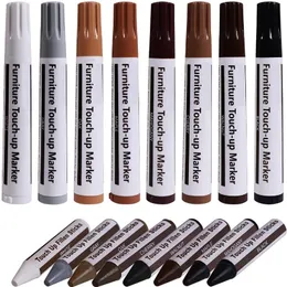 Markers Haile Furniture Repair Pen Touch Up Filler Sticks Wood Scratches Restore Kit Patch Paint pen Composite 230503