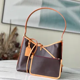 Designer bolsa de couro genuíno composto saco 29cm luxo sacola delicada imitação bolsa ombro com caixa yl190