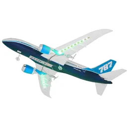 Aircraft Modle QF008-Boeing 787 RTF Scale Gift Wingspan Mini Fixed Wing Beginner Easy Control Toys 3CH Simulation DIY RC Airplane Aeromodelling 230503