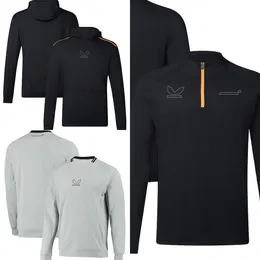 Felpa con cappuccio Team Formula 1 2023 F1 Racing Fans Felpa con cappuccio moda nera Primavera Autunno Uomo Casual Pullover Donna Nuovo