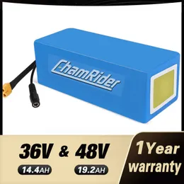 Chamrider 36V Battery 10AH ebike battery48V battery 18650 Lithium Battery Pack For Electric bike Electric Scooter