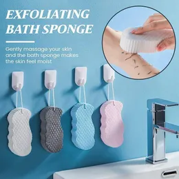 Scrubbers 2022 Super Soft Exfoliating Bath Sponge Body Scrubber Shower Brushes Clearner Pad Exfoliator Shower Puff Body Skin Care Tools