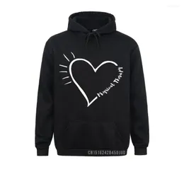 Hoodies masculinos Love Love Fisioterapia Terapeuta Camisetas Presente Para Pulro -Pulver PT Cupons de Inverno Adulto Normal