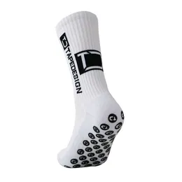 Sports Socks 2023 New ANTI SLIP Football Socks Mid Calf Non Slip Soccer Cycling Sports Socks Mens J230517