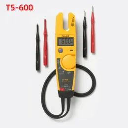Fluke T5-600 Clamp Meter Fluke T5 Electrical Tester med ström, Kontrollspänning, kontinuitet och ström 600V 1000V AC Original