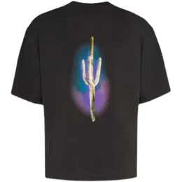 Diseñador de ropa de moda PA Tees Camisetas Palmes Angels Starry Sky Limited Cactus Manga corta suelta para hombre Camiseta para mujer Lujo Casual Algodón Streetwear Tops para sal