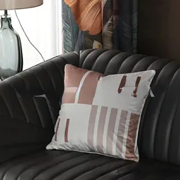 Federa cuscino stampato di alta qualità americano modello camera ufficio soggiorno divano e decorazione comodino senza cuscini nucleo