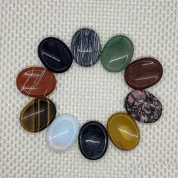 Stone 35X45Mm Worry Thumb Gemstone Natural Healing Crystals Therapy Reiki Treatment Spiritual Minerals Mas Palm Gem Drop Delivery Jew Dhvxe