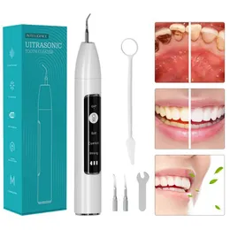 Other Oral Hygiene Ultrasonic Tooth Cleanser Deep Clean Rinses Dental Descaling Pain Relief Calculus Remover Mouth Cleaning Kit Oral Hygiene 230503