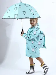 Umbrellas Cute Cartoon Animation Creative Long Handle Pineapple Plum Blossom Sunshade Umbrella Children Boy Girl