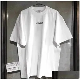 DHgate.com:Designer Vetements T Shirt Men Woman Short Sleeve