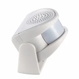 Campanello per porte senza fili Campanello di benvenuto Allarme Musica Interruttore Sensore di movimento PIR Home Hotel Entry Campanello di sicurezza