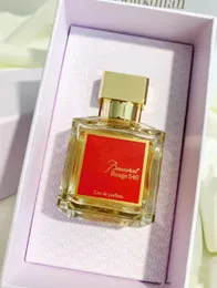 쾰른 향수 바카라 70ml Maison Bacarat Rouge 540 Extrait Eau de Parfum Paris Fragrance 남자 스프레이 스프레이