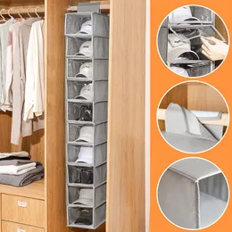 Caps Hat Rack Closet Organizer voor Caps Huishoudelijke Artikelen 10 Plank Hangende Organisatoren Organizador Armario Zapatero Organizador De Zapat