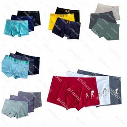 Deigner Mens Boxers Fashion Underpants Classic Men Sports Roupa Detecida de alta qualidade Underpants respiráveis ​​de algodão 3pce/caixa