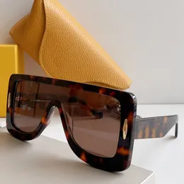 Damski żółw mody okulary octan maska ​​przeciwsłoneczna maska ​​lw40104i duża podłączona ramka designerska marka okularów Uv400 ochronne z oryginalnym pudełkiem