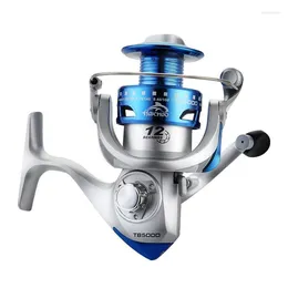 Mulinello da spinning ad alta velocità con bobina in metallo serie 2000-7000 Mulinelli da pesca Baitcasting