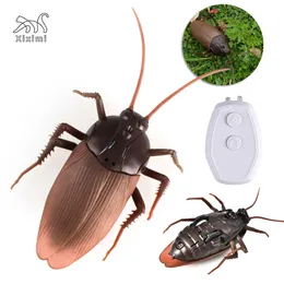 Electric RC Animals RC Top Infrared Remote Control Simulated Fake Cockroach Children s Toy Holiday Gift 230503