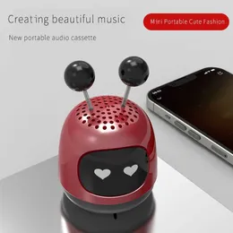 Tragbare Lautsprecher Mini Hautparleur Bluetooth Sans Fil Portable Petite Barre De Son En Alliage Bote Musique P230414