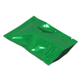 Wholesale 7.5*6.5cm 200pcs multi-colors mylar zip lock zipper seal package bags mini plastic aluminum foil packing bags small candy power storage bags