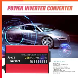 Qualidade 500W DC a AC 12V a 110V 220V Dual torno USB Zoom automático