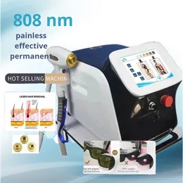 Painless Permanent Diode Laser Machine CE Certified Ice Diode Hair Removal Laser Machine with 3 Wavelength 1064 808 755nm Free Shipping