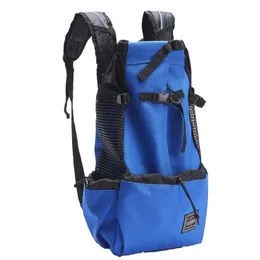 Рюкзак-переноска для собак, вентиляция, дышащая дорожная сумка для велосипеда и мотоцикла Q0KA