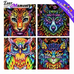 Crafts Ever Moment Diamond Painting AB Drill Kits Animal Cartoon Full Square Embroidery Mosaic Drill Decoration Handmade S2F2523