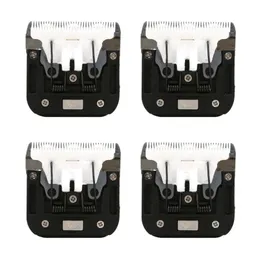 Nożyczki 4x Pet Hair Blade do AOBO VS888 Dog Cat Catt Catt Fareing Trimmer Clipper Blade