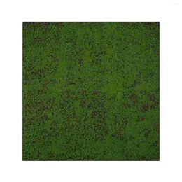 Flores decorativas Alfombra de césped Pequeñas alfombras verdes Césped verde Perros artificiales Plantas de musgo