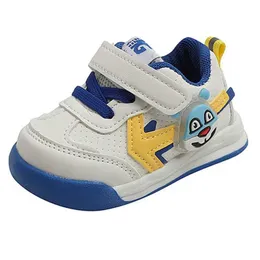 운동 야외 Kruleepo Baby Kids Led Light Rabbit Casual Shoes Infant Boys 신생아 소녀 유아 스포츠 운동화 PU 가죽 메시 Schuhe AA230503