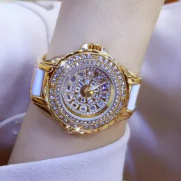 Wristwatches Fashion Watch For Ladies Quartz Diamond Crystal Luxury Women Rhinestone Watches Female Relojes Para Mujer Horloges Vrouwen