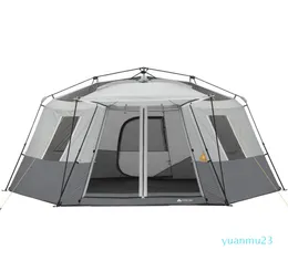 (U.S. inventory) Ozark Trail 17' x 15' Person Instant Hexagon Cabin Tent Sleeps 11 994